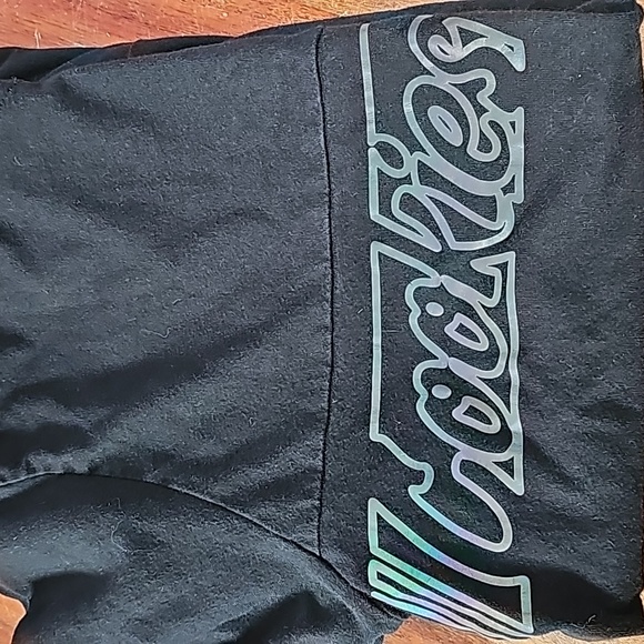 Men's medium cookies shirt for Sale only worn a few times. Rainbow holographic - Picture 2 of 6